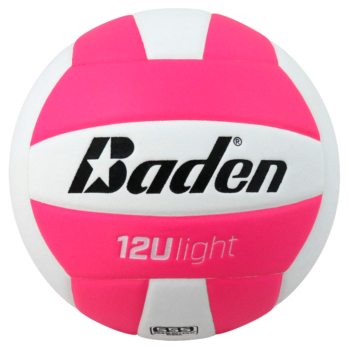 Baden Sports Light Microfiber Volleyball - Pink/white