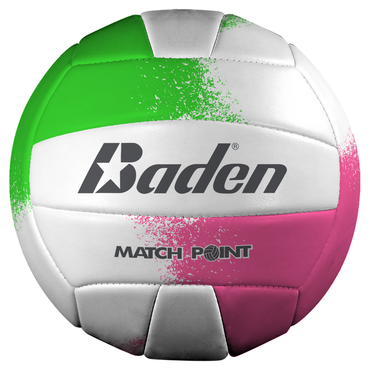 Baden Sports Match Point Volleyball - Neon Pink/green