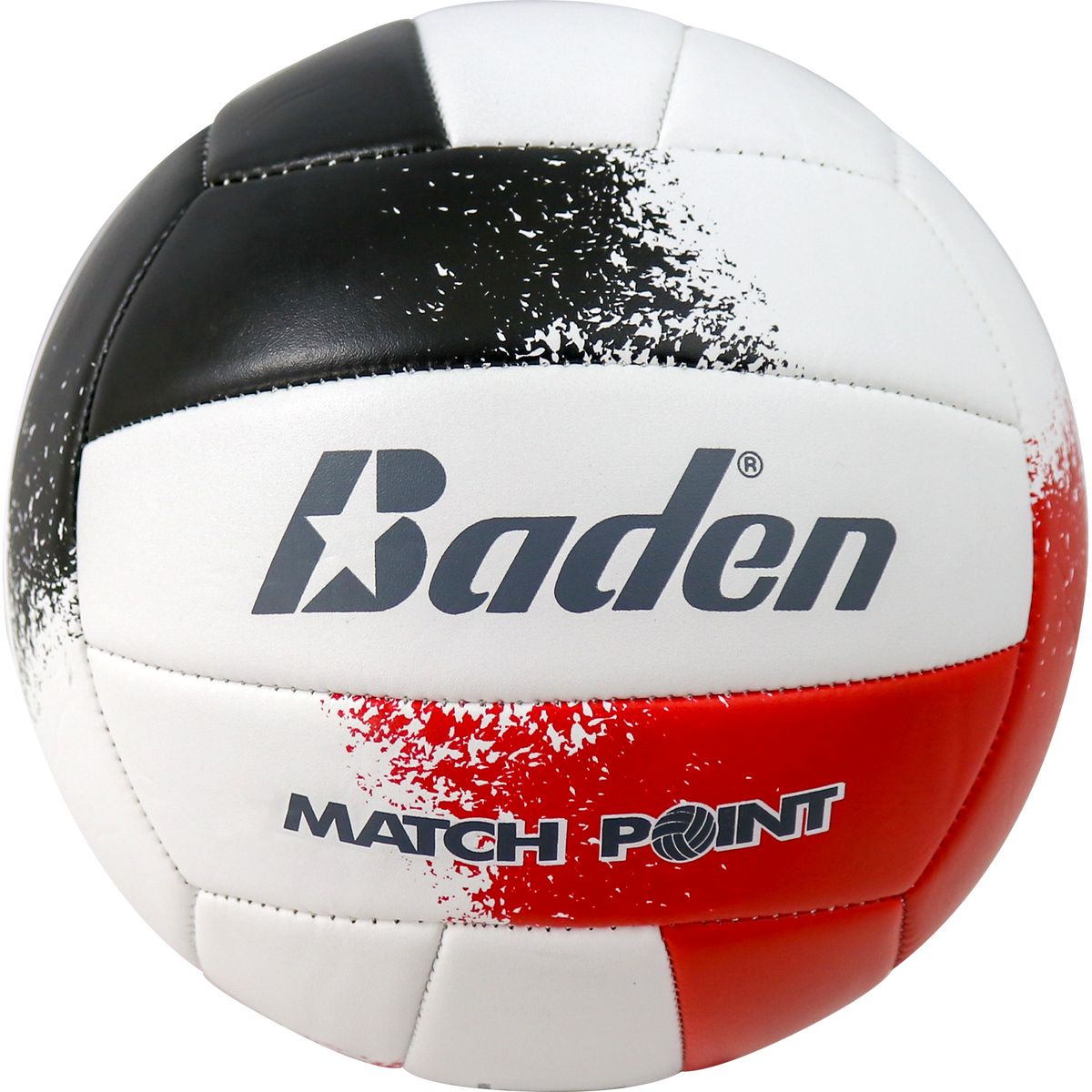 Baden Sports Match Point Volleyball - Red/white/black