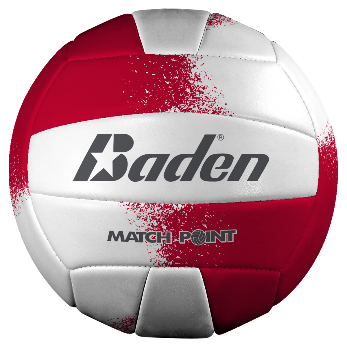 Baden Sports Match Point Volleyball - Red/white