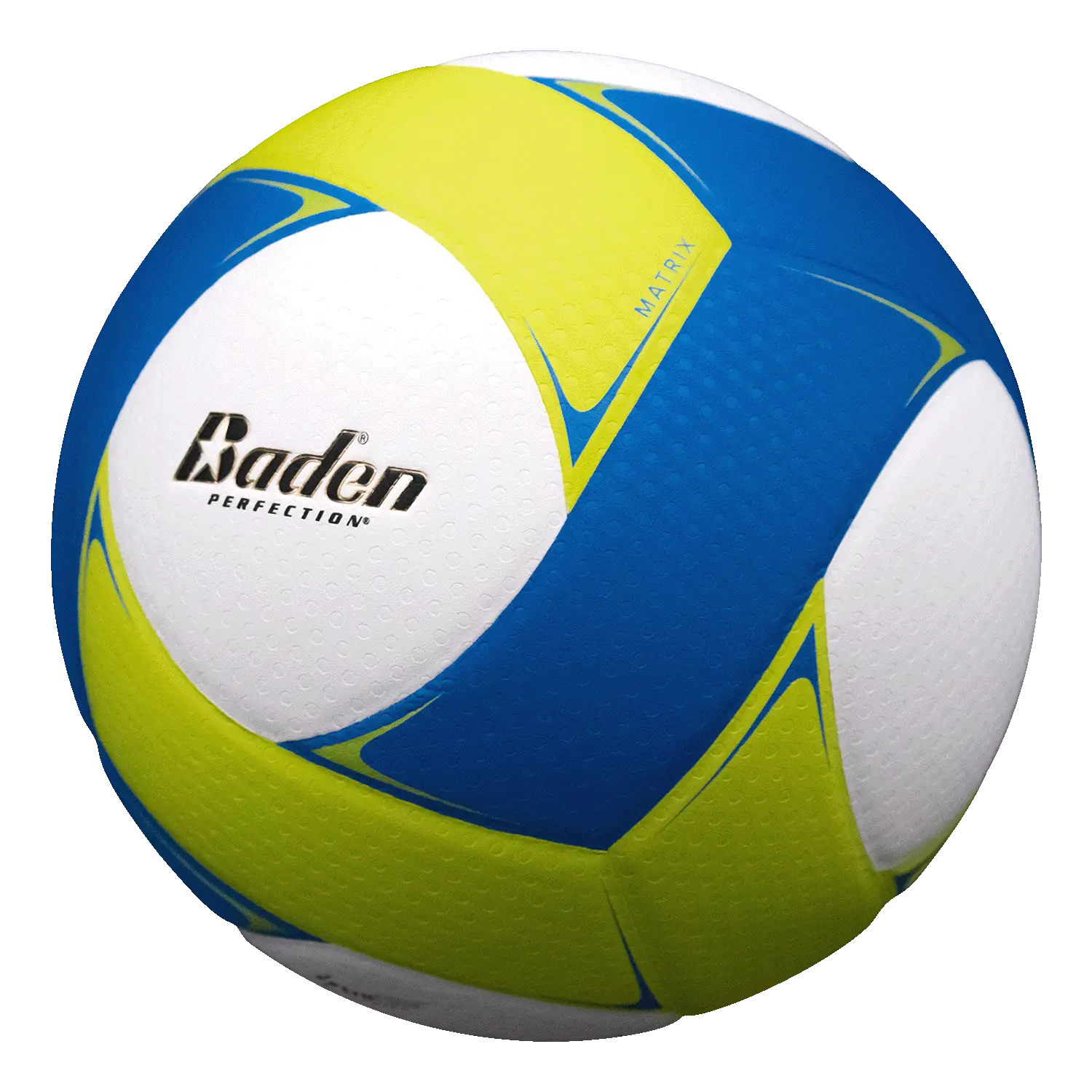 Baden Sports Matrix Composite Volleyball - Optic Yellow/blue/white
