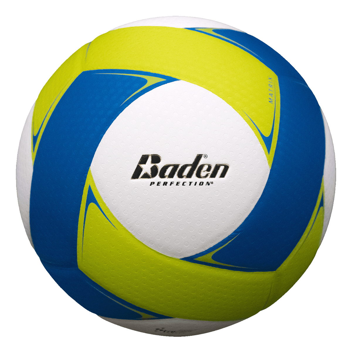 Baden Sports Matrix Composite Volleyball - Optic Yellow/blue/white