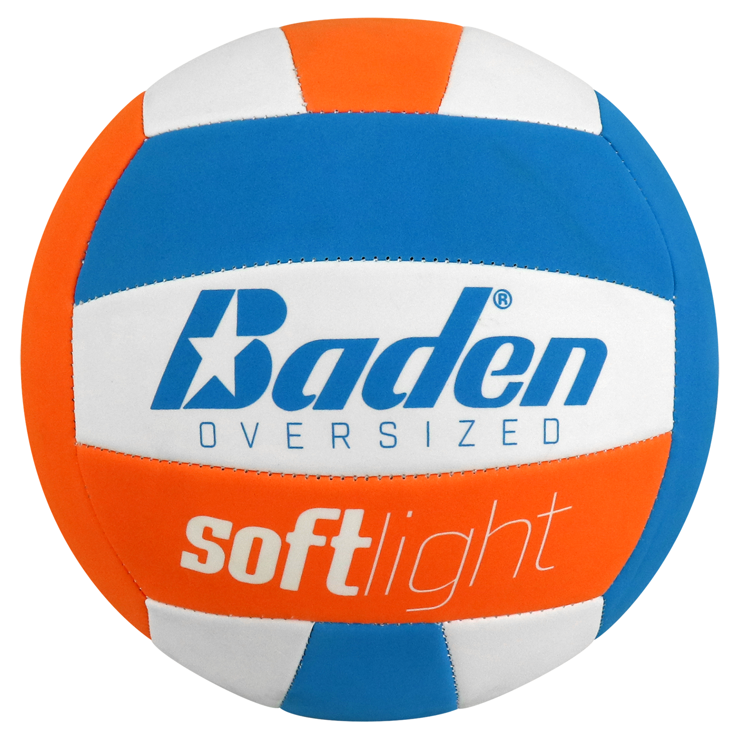 Baden Sports Softlight Youth Oversized Volleyball - Orange/blue