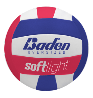 Baden Sports Softlight Youth Oversized Volleyball - Orange/blue