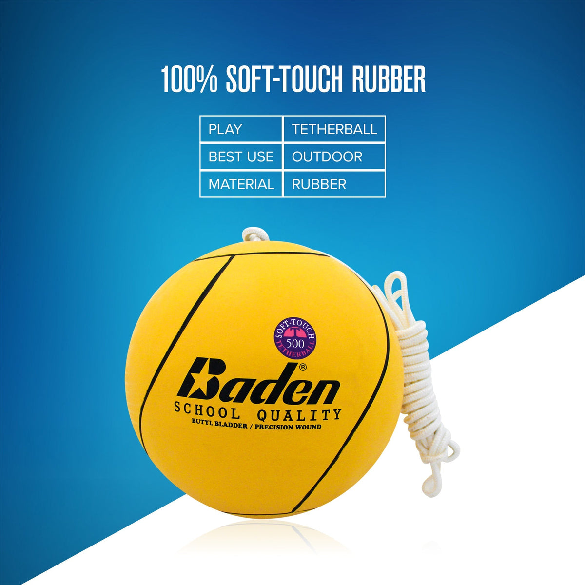 Baden Sports T500 Official Schoolyard Tetherball
