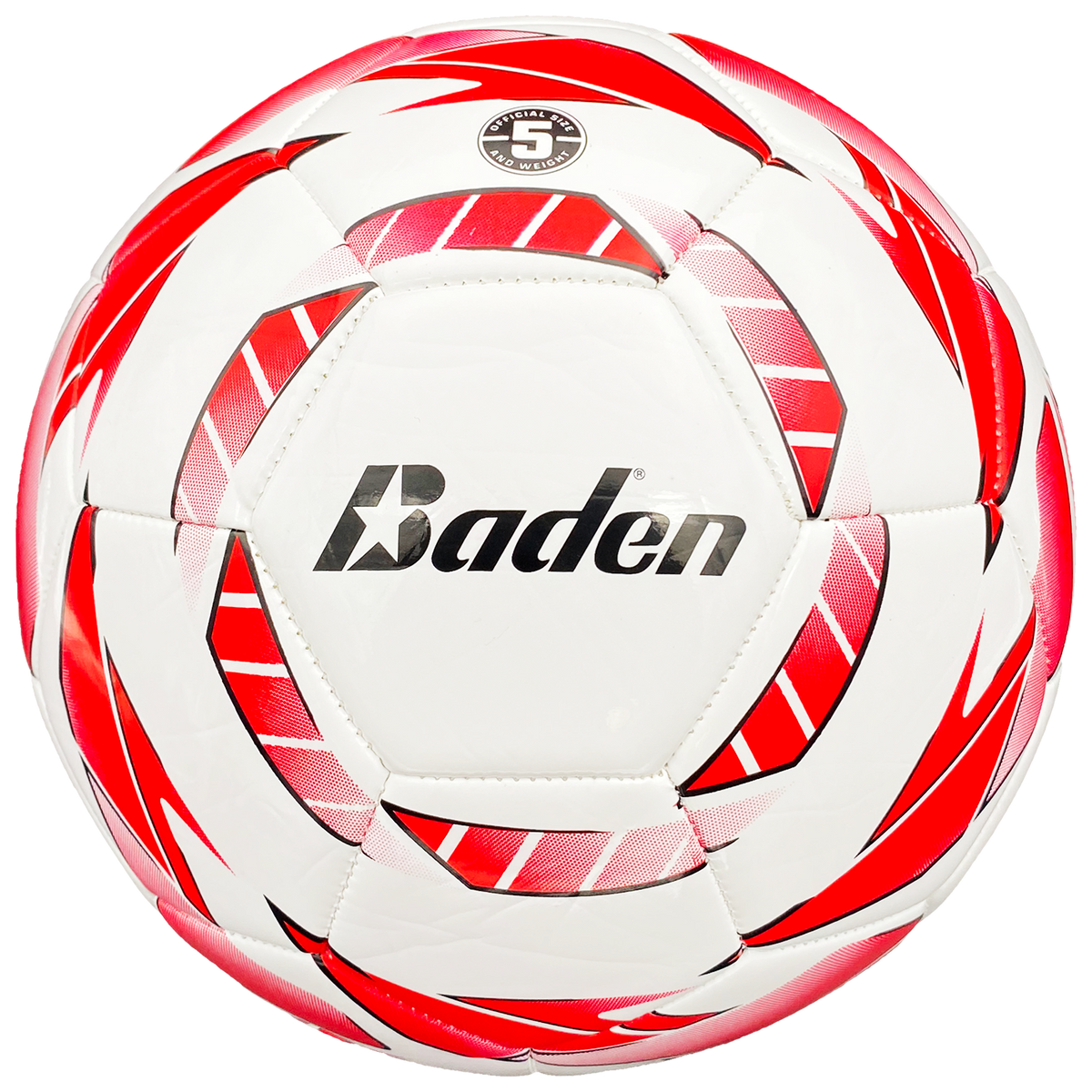 Baden Sports Z-series Soccer Ball - Size 5 / Red