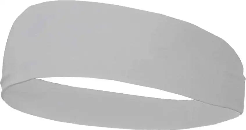 Badger Sport 0301 Wide Headband - Silver - Light Gray / one Size Fits Most