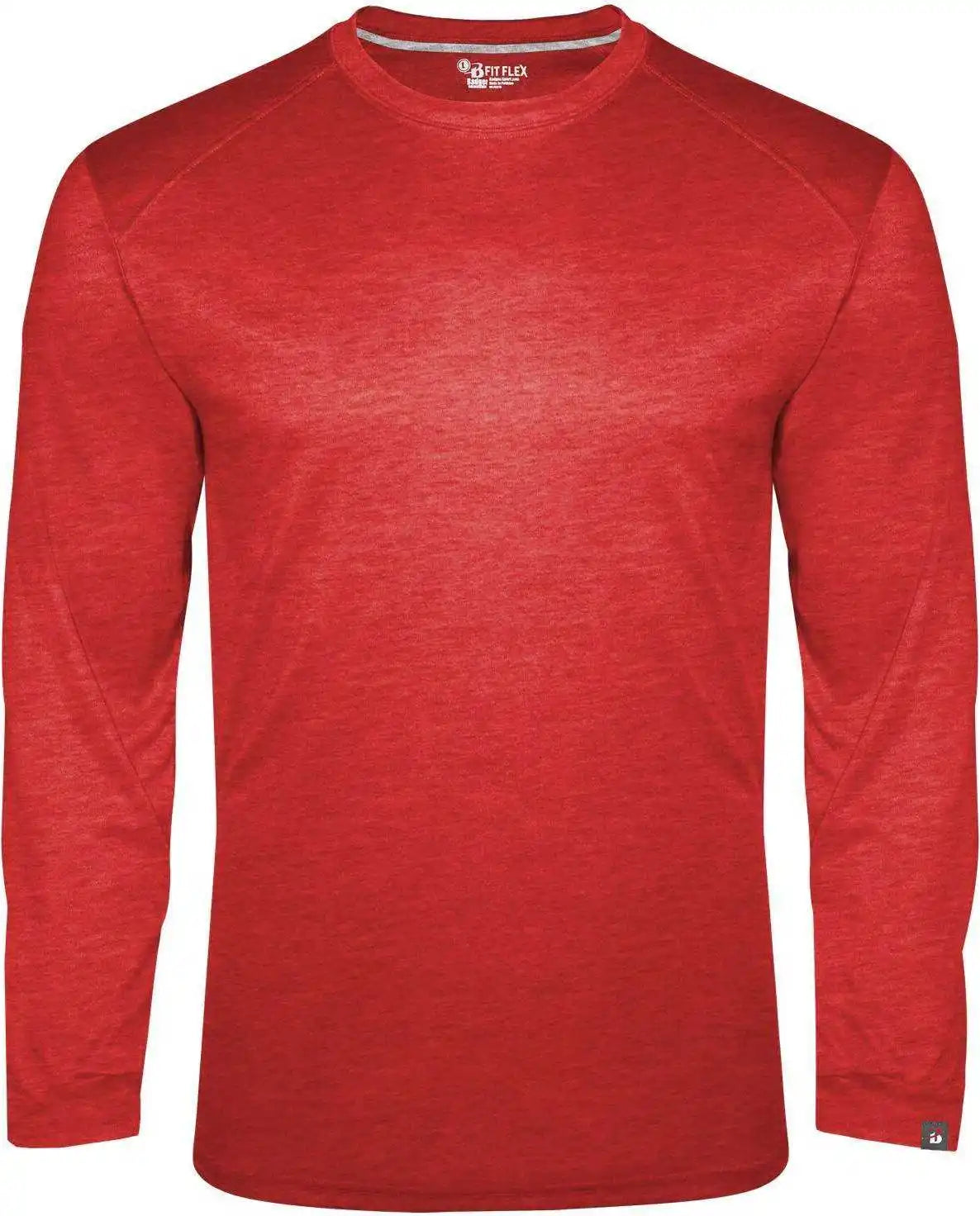 Badger Sport 1001 Fit Flex Long Sleeve Tee - Red
