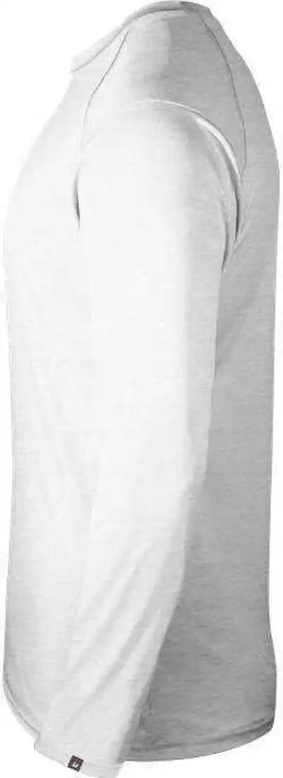 Badger Sport 1001 Fit Flex Long Sleeve Tee - White