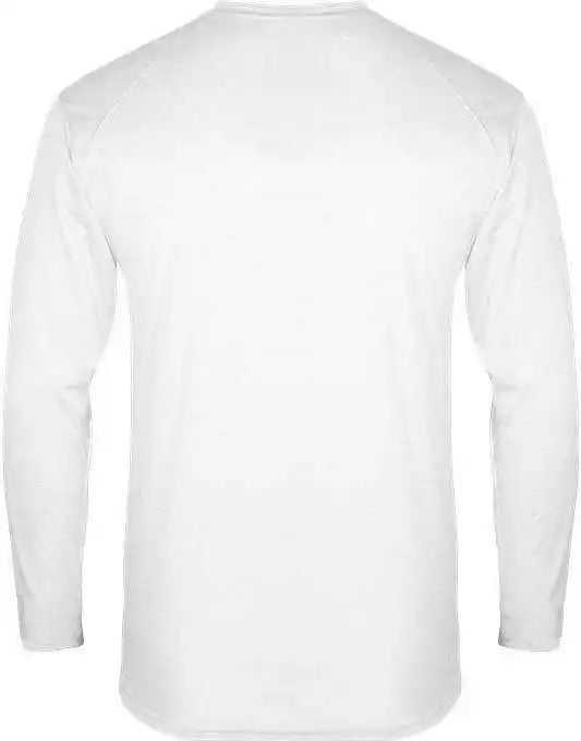 Badger Sport 1001 Fit Flex Long Sleeve Tee - White