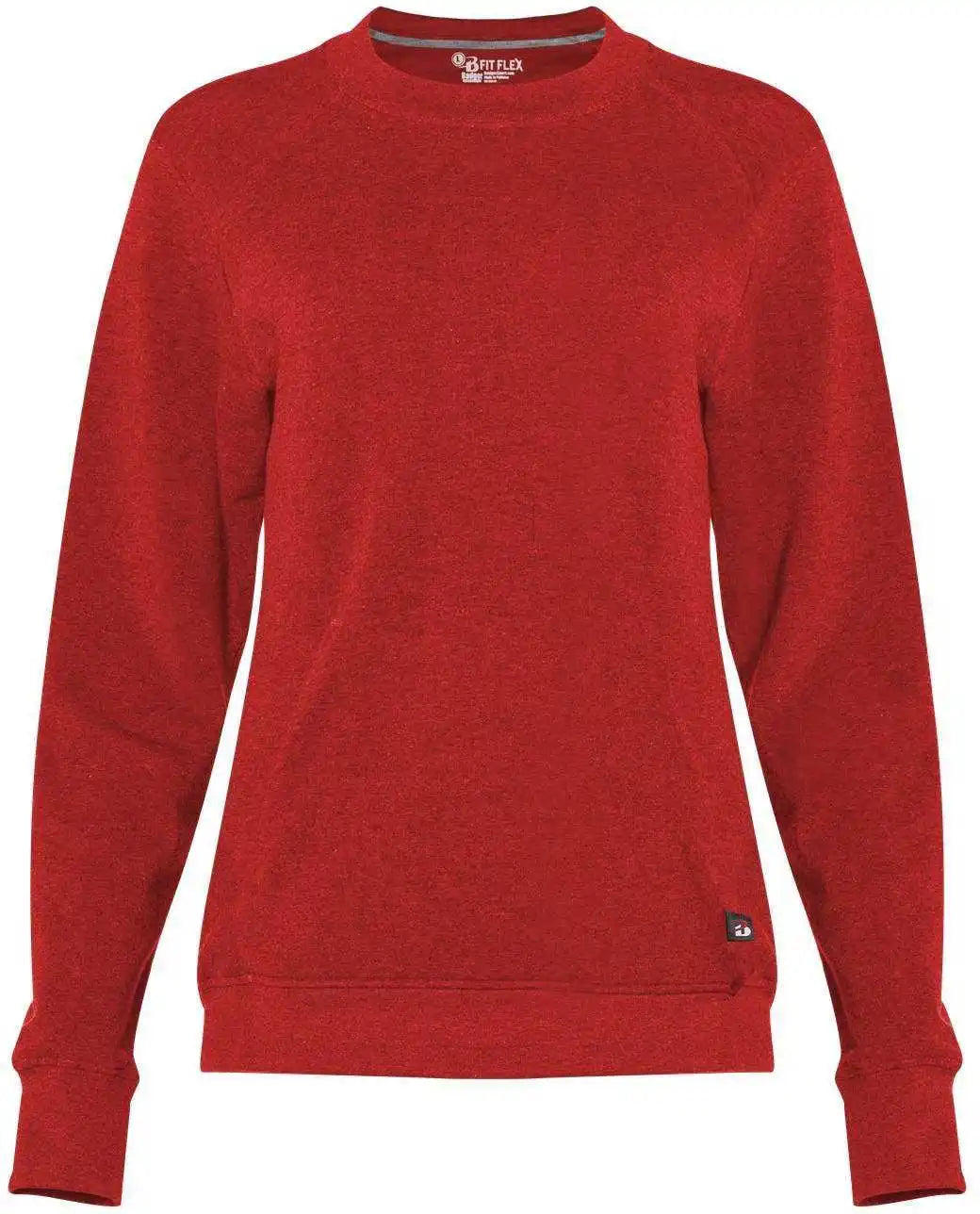 Badger Sport 1041 Fit Flex Ladies’ Crew Red