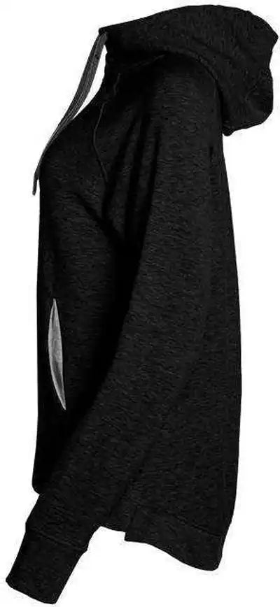 Badger Sport 1051 Fit Flex Ladies’ Hoodie Zip Black