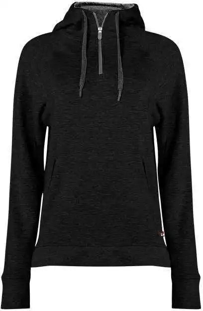 Badger Sport 1051 Fit Flex Ladies’ Hoodie Zip Black