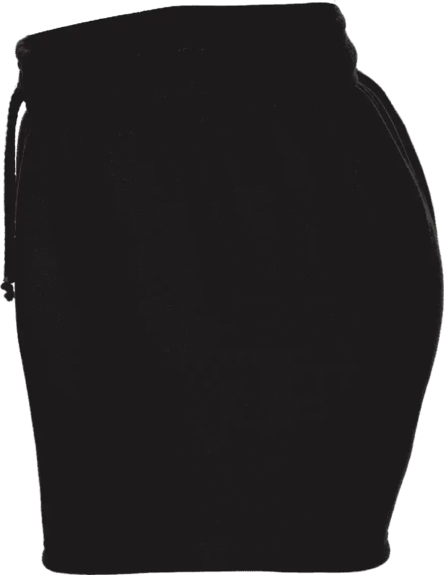 Badger Sport 1203 Athletic Fleece Women’s Short - Black