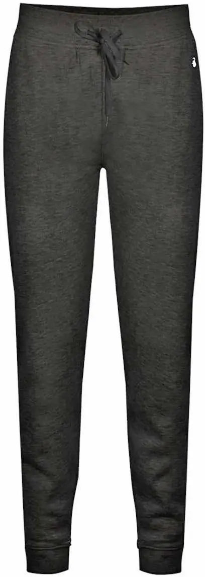 Badger Sport 1216 Athletic Fleece Ladies Jogger Pant - Ash