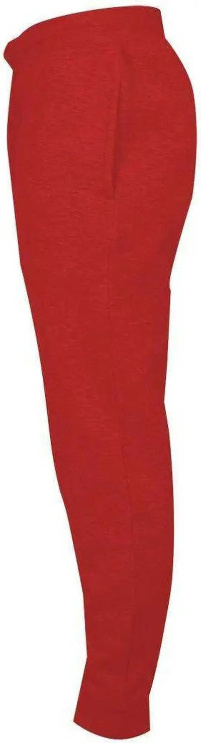 Badger Sport 1216 Athletic Fleece Ladies Jogger Pant - Red