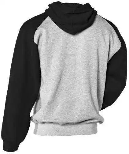 Badger Sport 1249 Athletic Fleece Hoodie Oxford Black