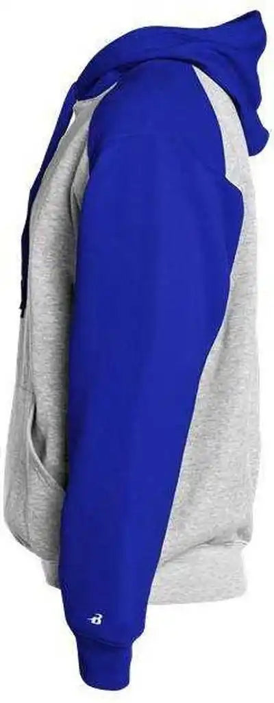 Badger Sport 1249 Athletic Fleece Hoodie - Oxford Royal