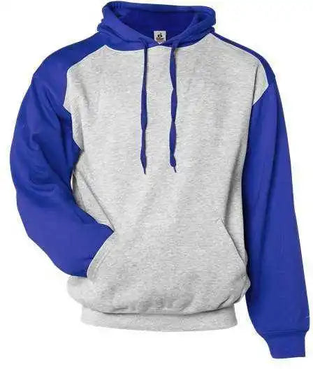 Badger Sport 1249 Athletic Fleece Hoodie - Oxford Royal