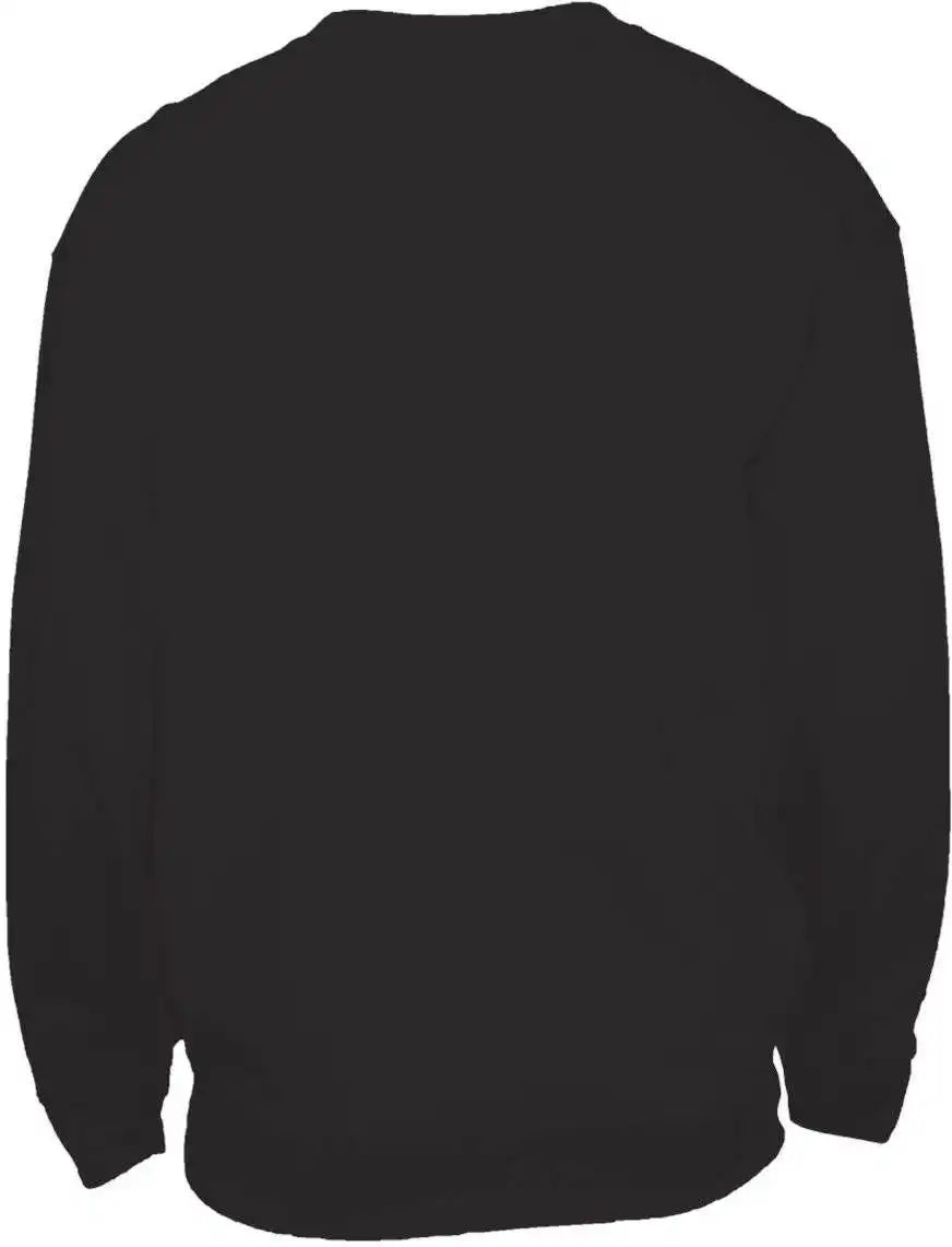Badger Sport 1252 Pocket Crew - Black