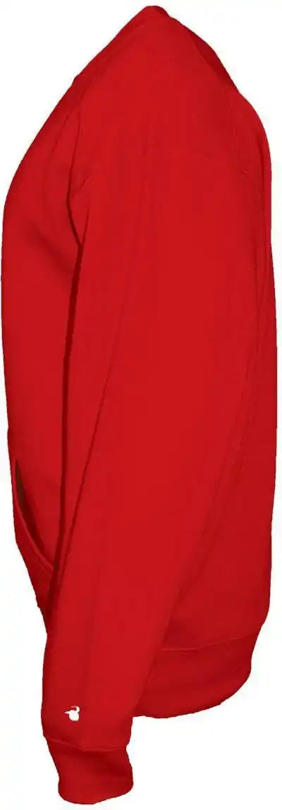 Badger Sport 1252 Pocket Crew Red