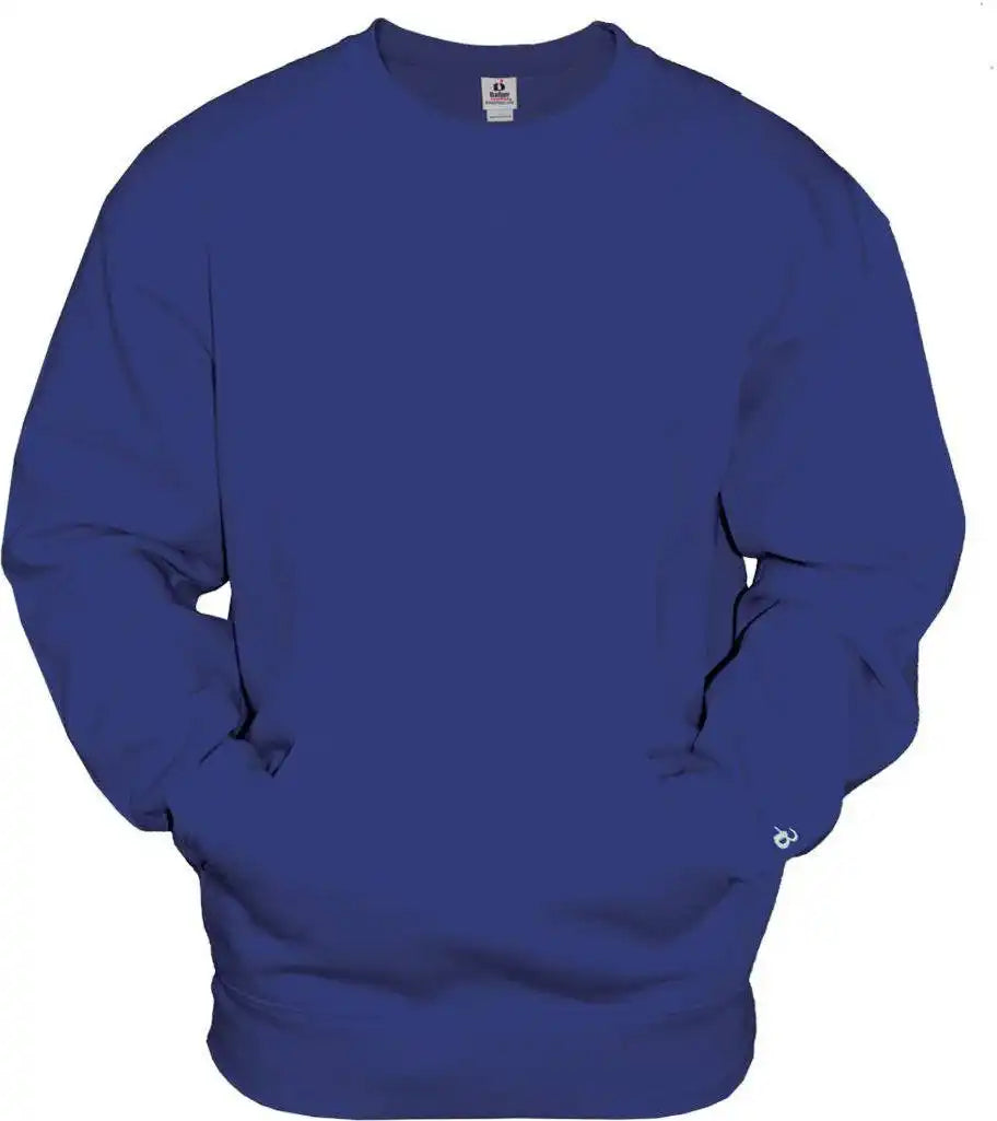 Badger Sport 1252 Pocket Crew Royal