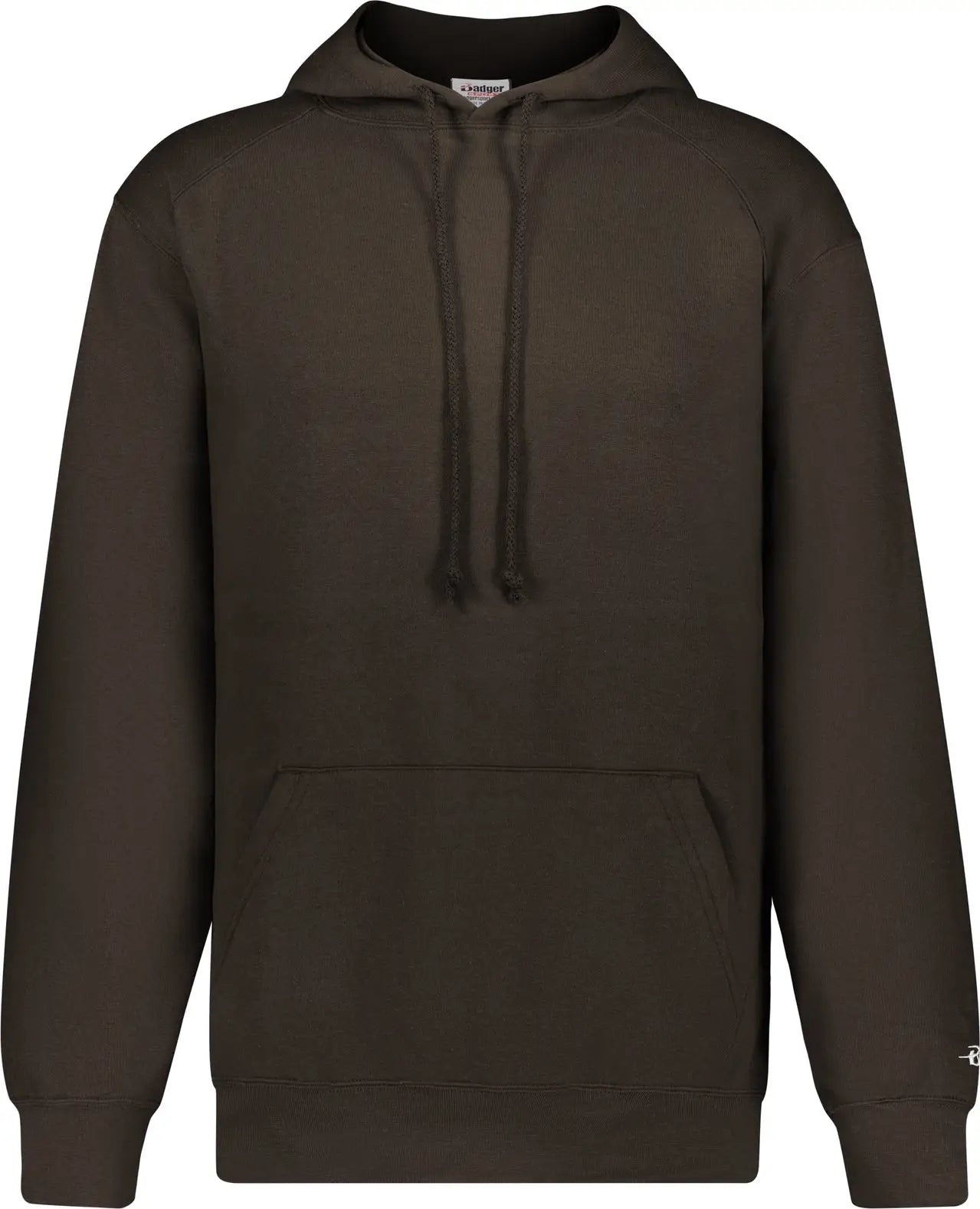 Badger Sport 1254 Hooded Sweatshirt - Brown - Adult Xs