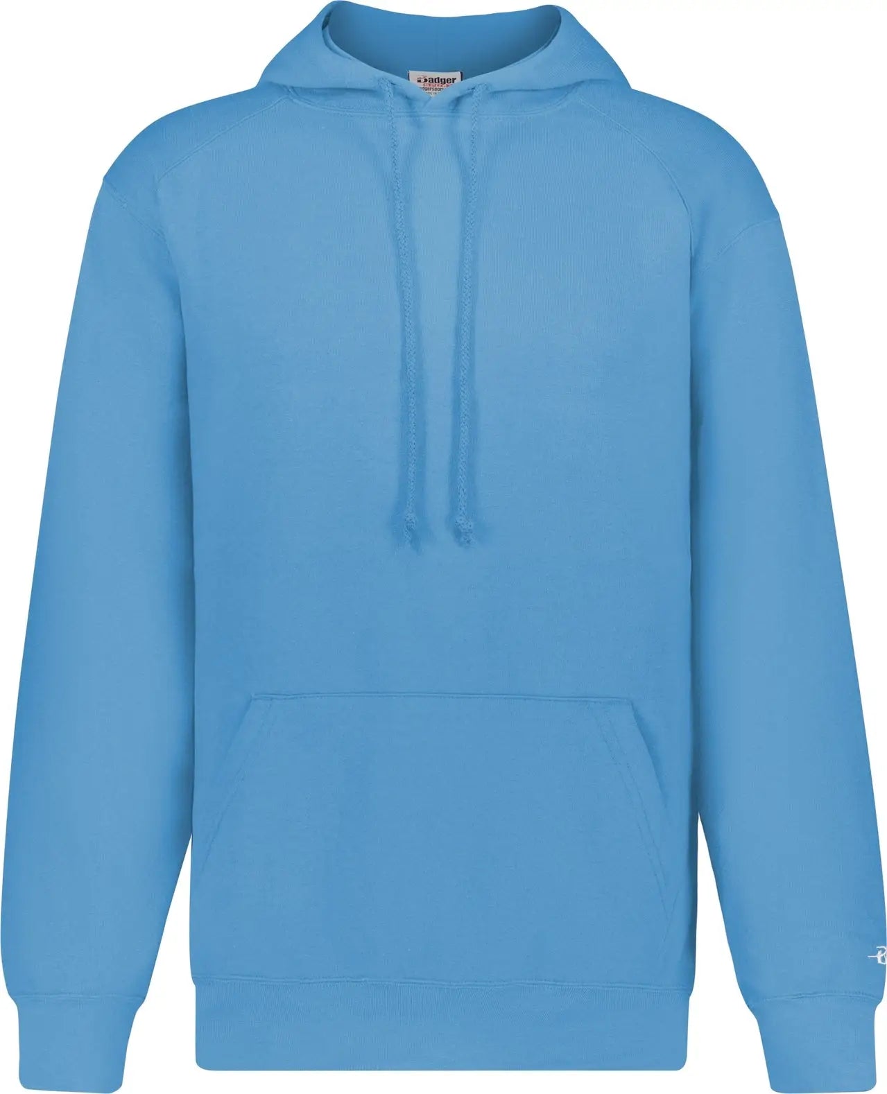 Badger Sport 1254 Hooded Sweatshirt - Columbia Blue - Adult Xs