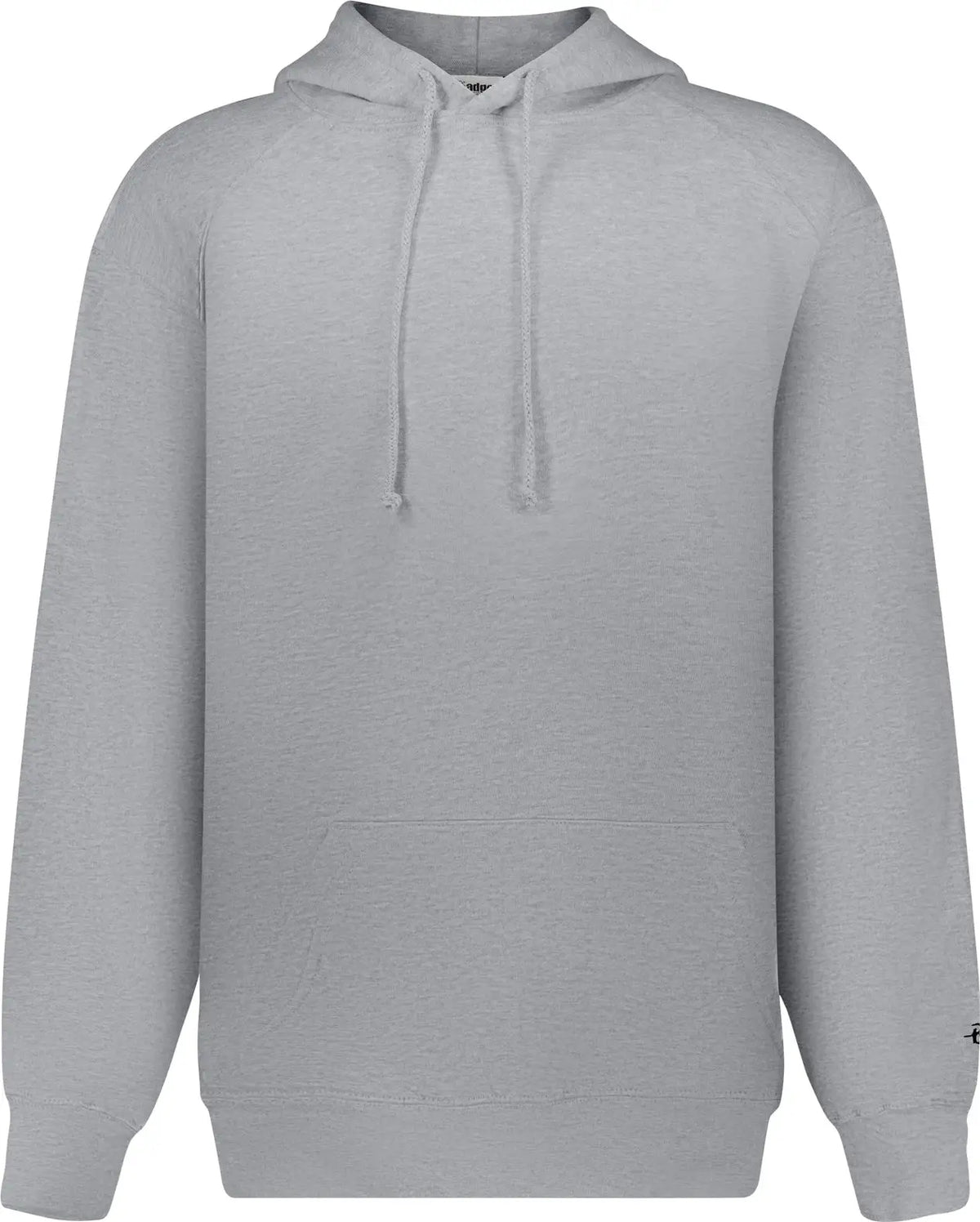 Badger Sport 1254 Hooded Sweatshirt - Oxford Gray