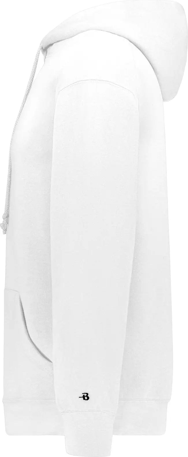 Badger Sport 1254 Hooded Sweatshirt - White