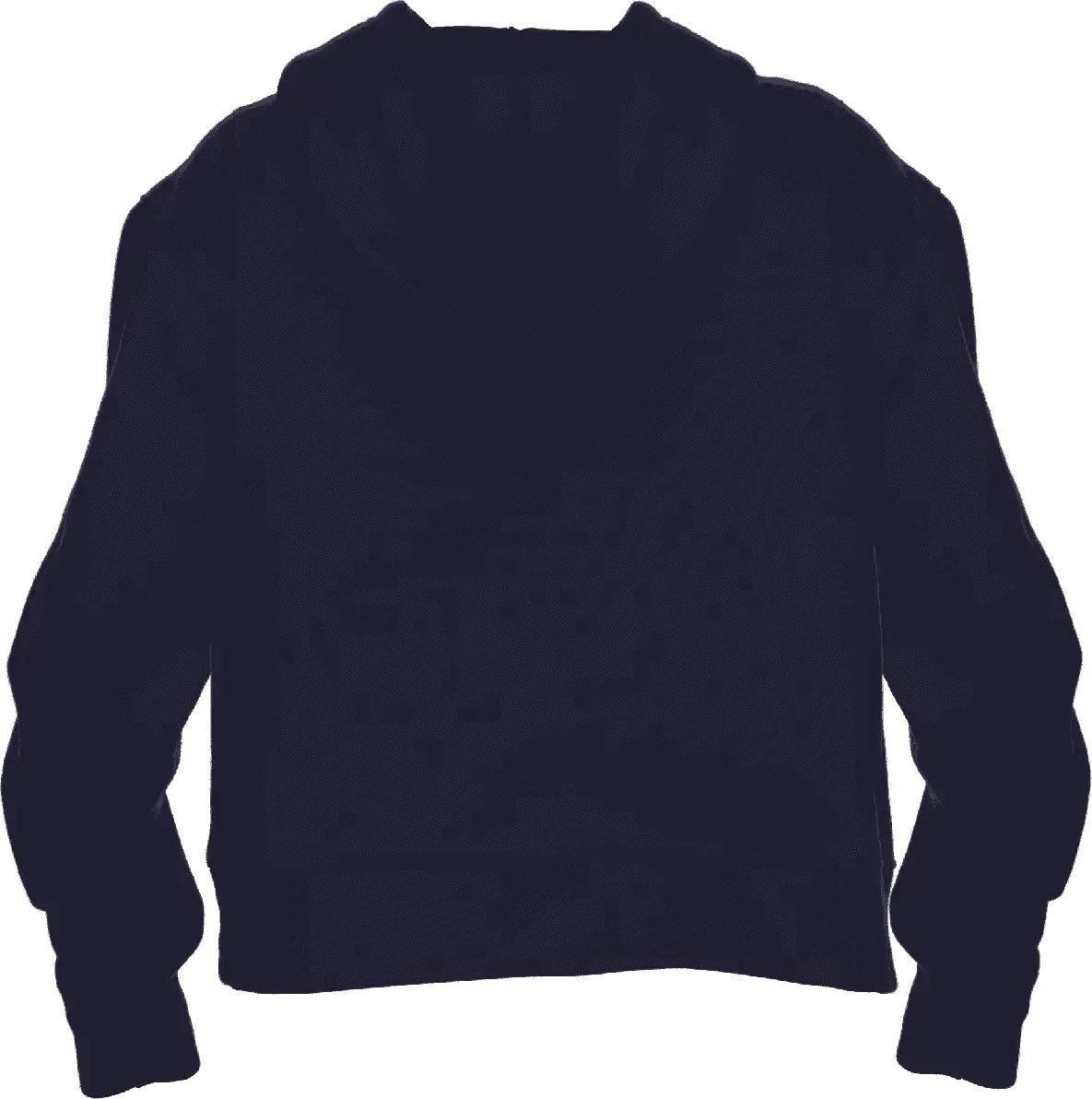 Badger Sport 1261 Athletic Fleece Women’s Crop Hoodie - Navy