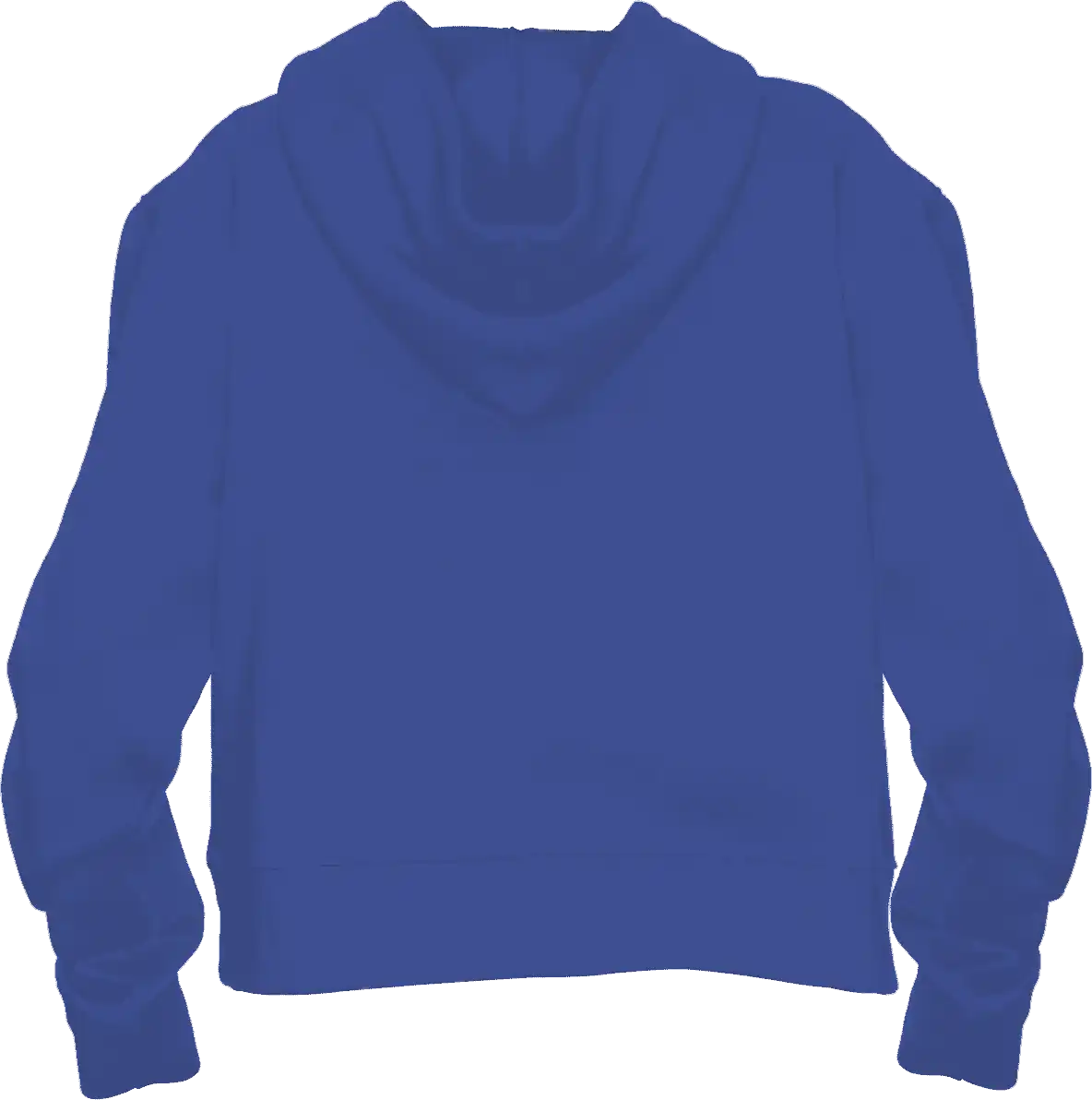 Badger Sport 1261 Athletic Fleece Women’s Crop Hoodie - Royal