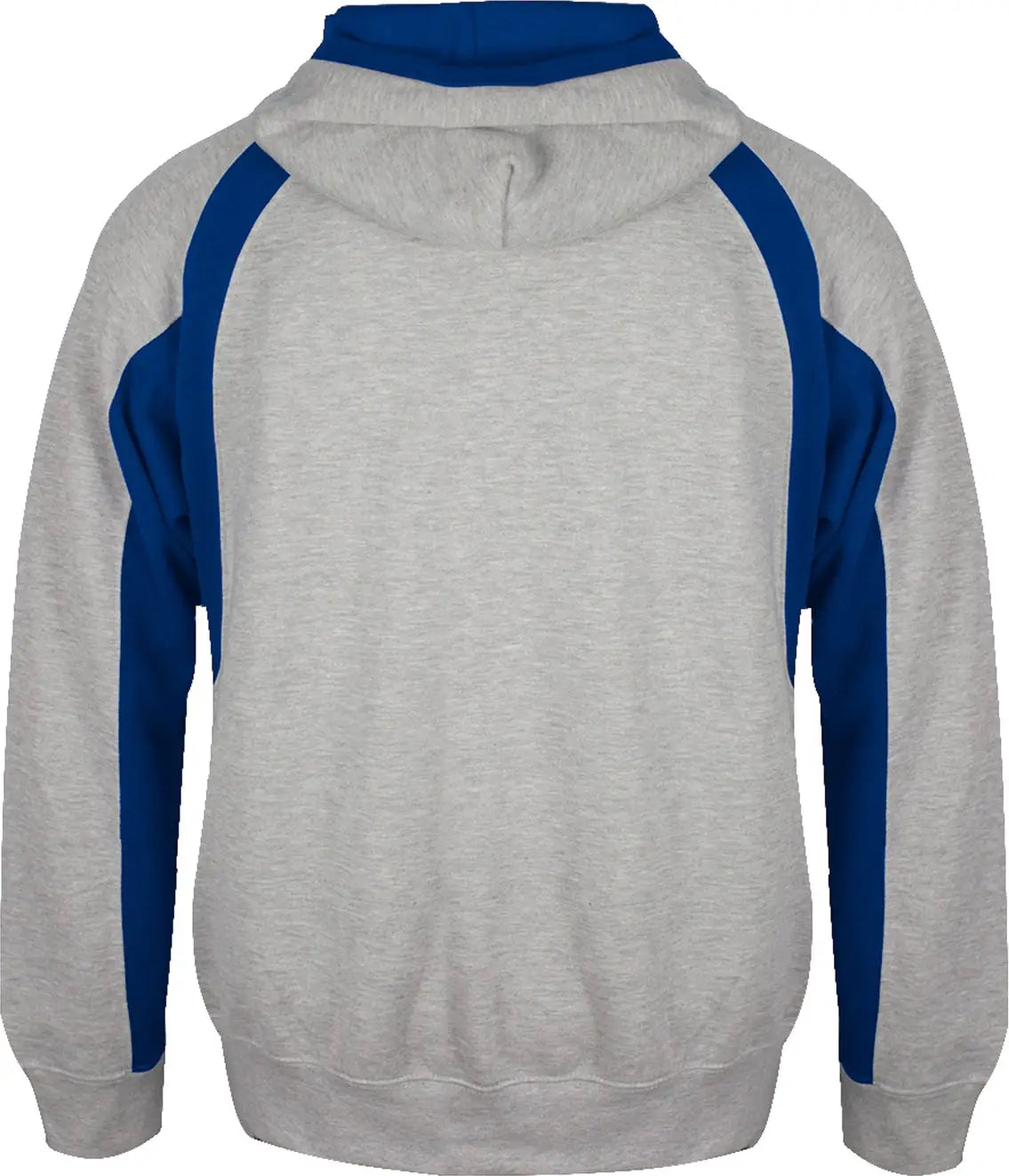 Badger Sport 1262 Hook Hoodie - Oxford Gray Royal