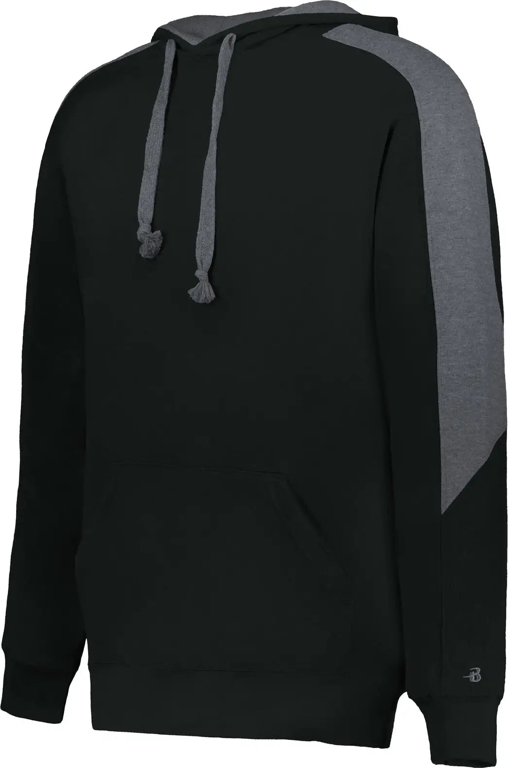 Badger Sport 1265 Saber Hoodie - Black Charcoal