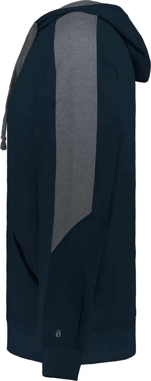 Badger Sport 1265 Saber Hoodie - Navy Charcoal