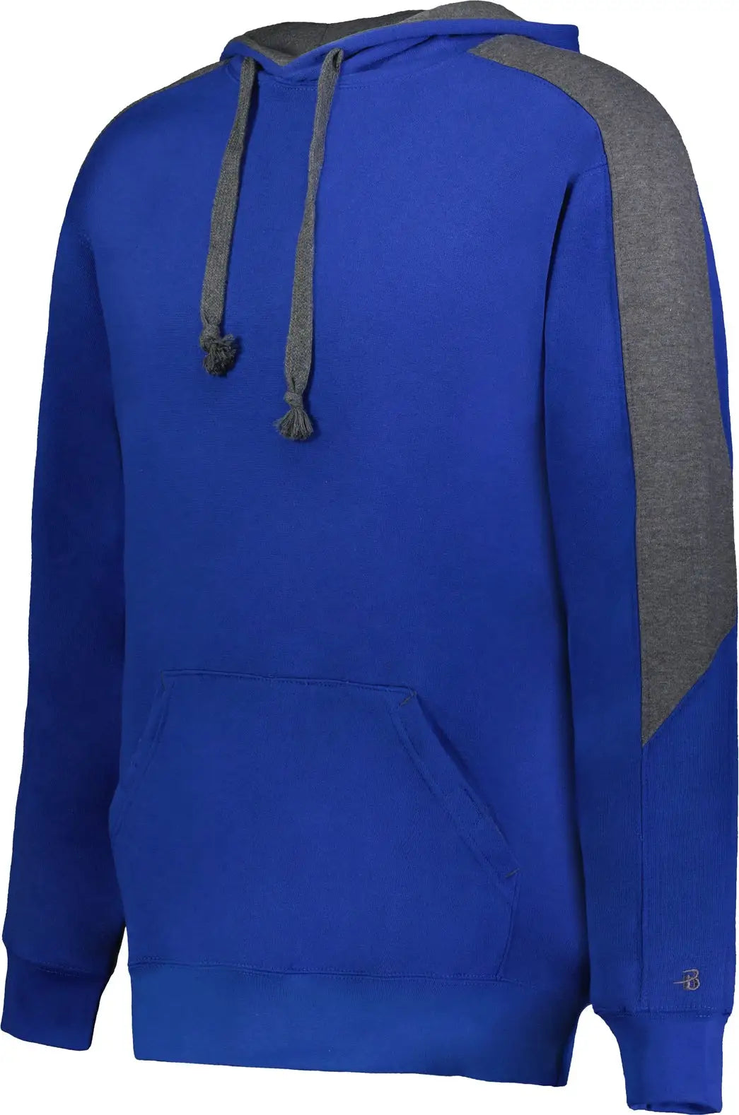 Badger Sport 1265 Saber Hoodie - Royal Charcoal - Charal / Adult Xs