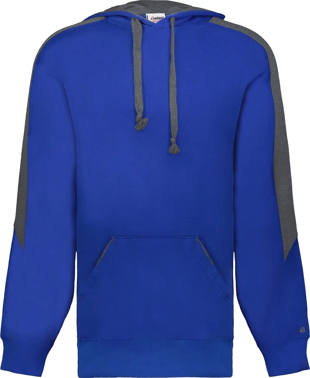 Badger Sport 1265 Saber Hoodie - Royal Charcoal