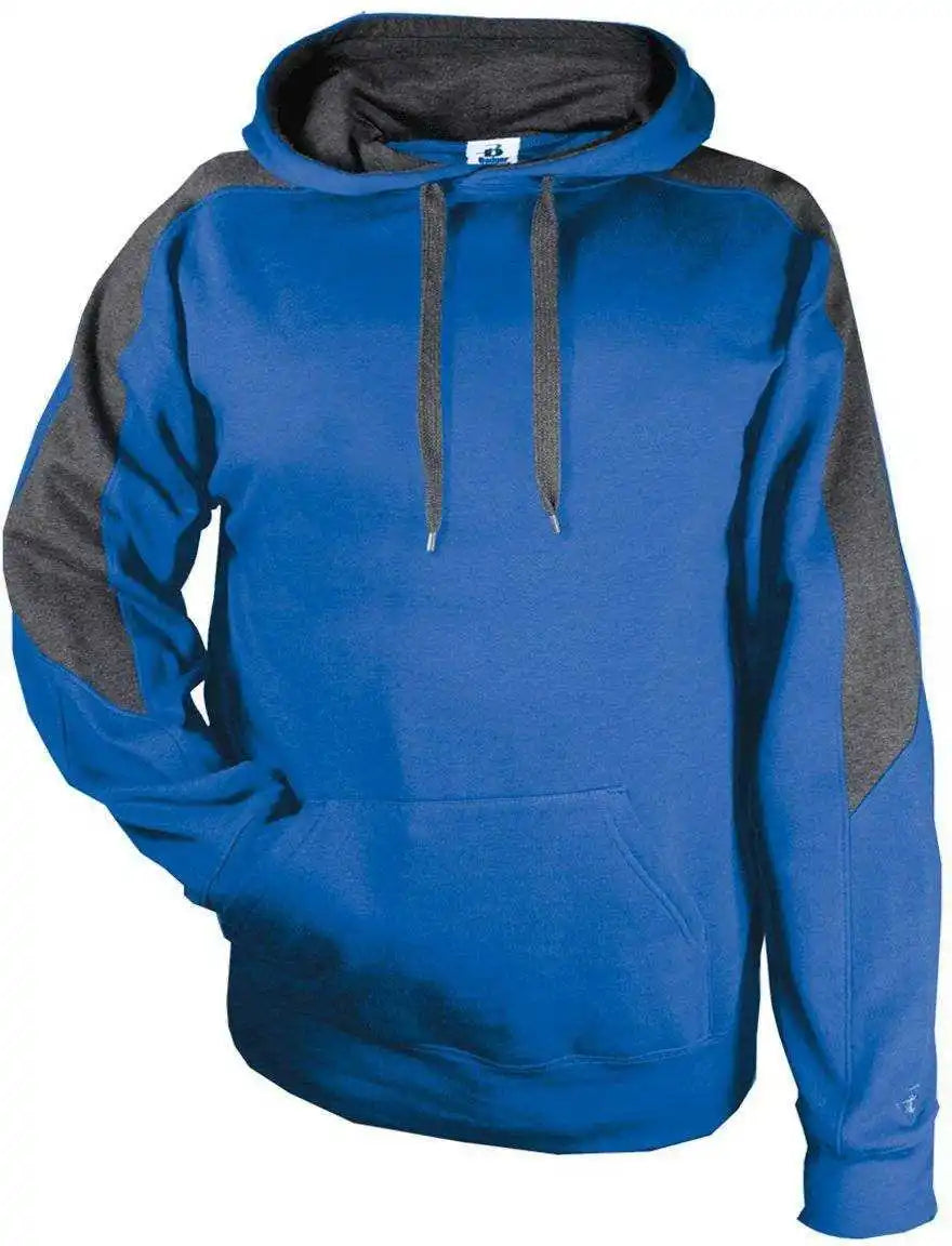 Badger Sport 1265 Saber Hoodie - Royal Charcoal