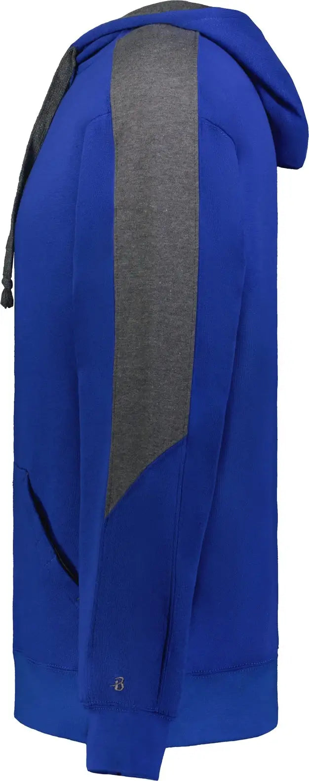 Badger Sport 1265 Saber Hoodie - Royal Charcoal
