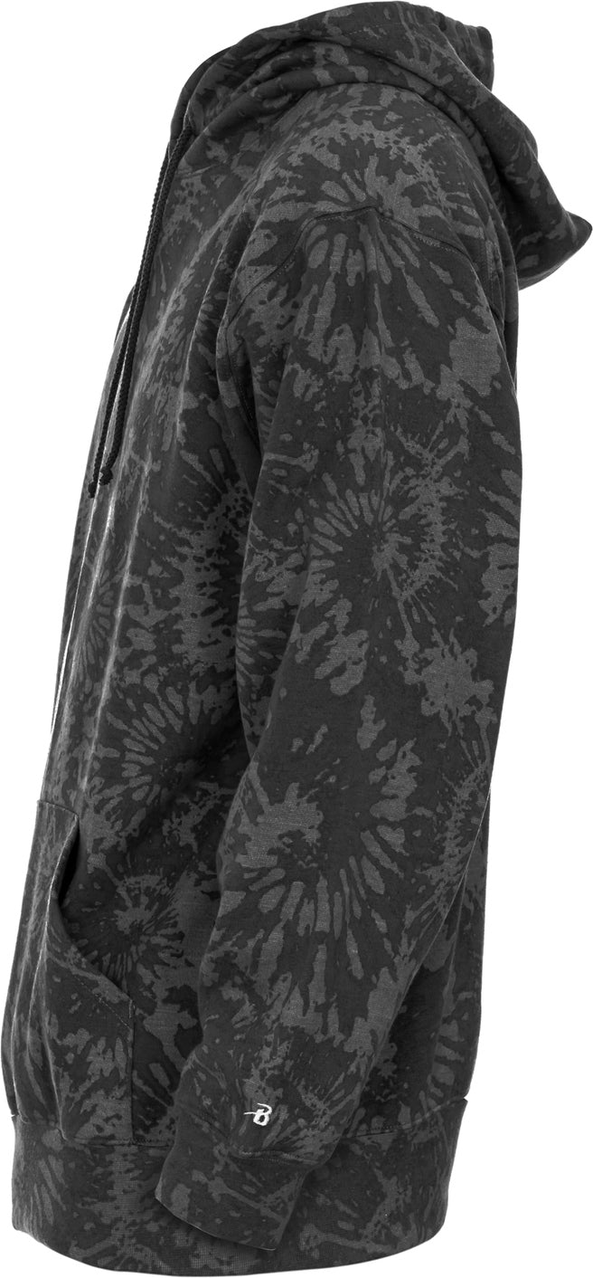 Badger Sport 1275 Athletic Fleece Tie-dye Hoodie - Graph Vintage