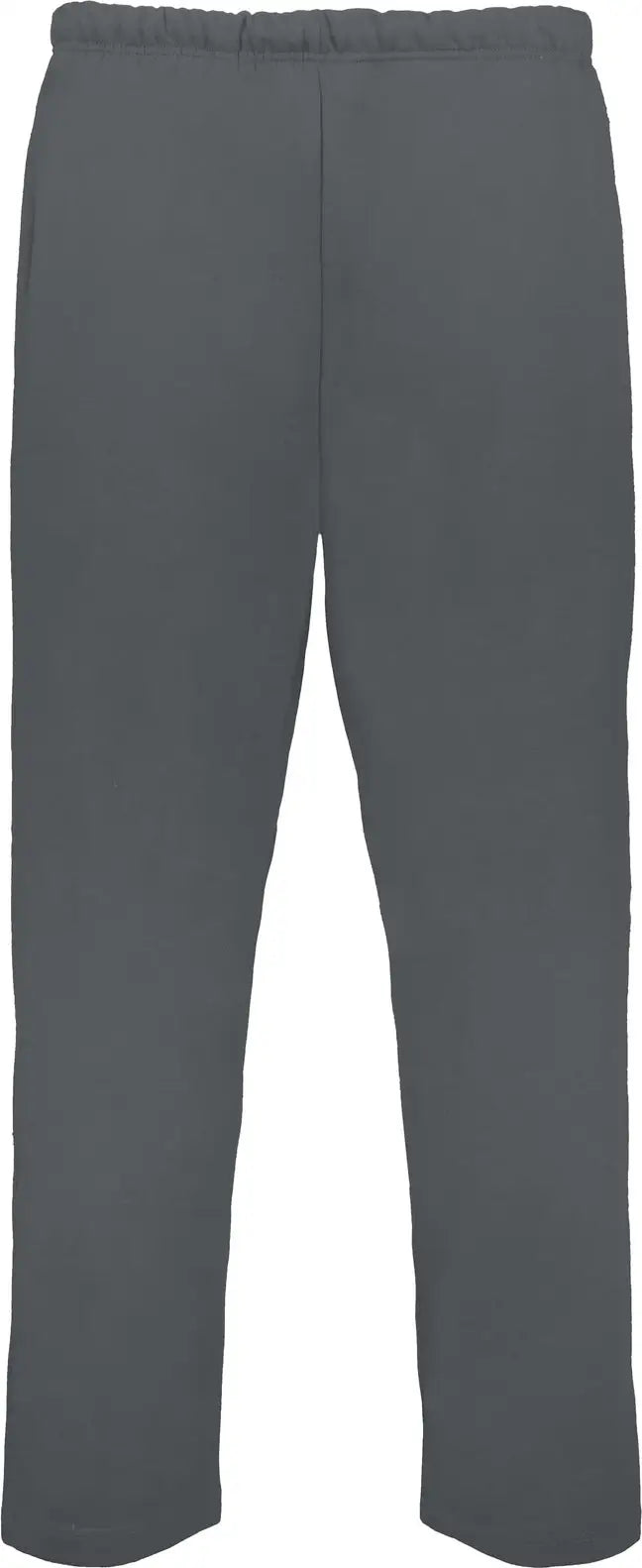 Badger Sport 1277 Open Bottom Fleece Pant - Charal - Adult Xs