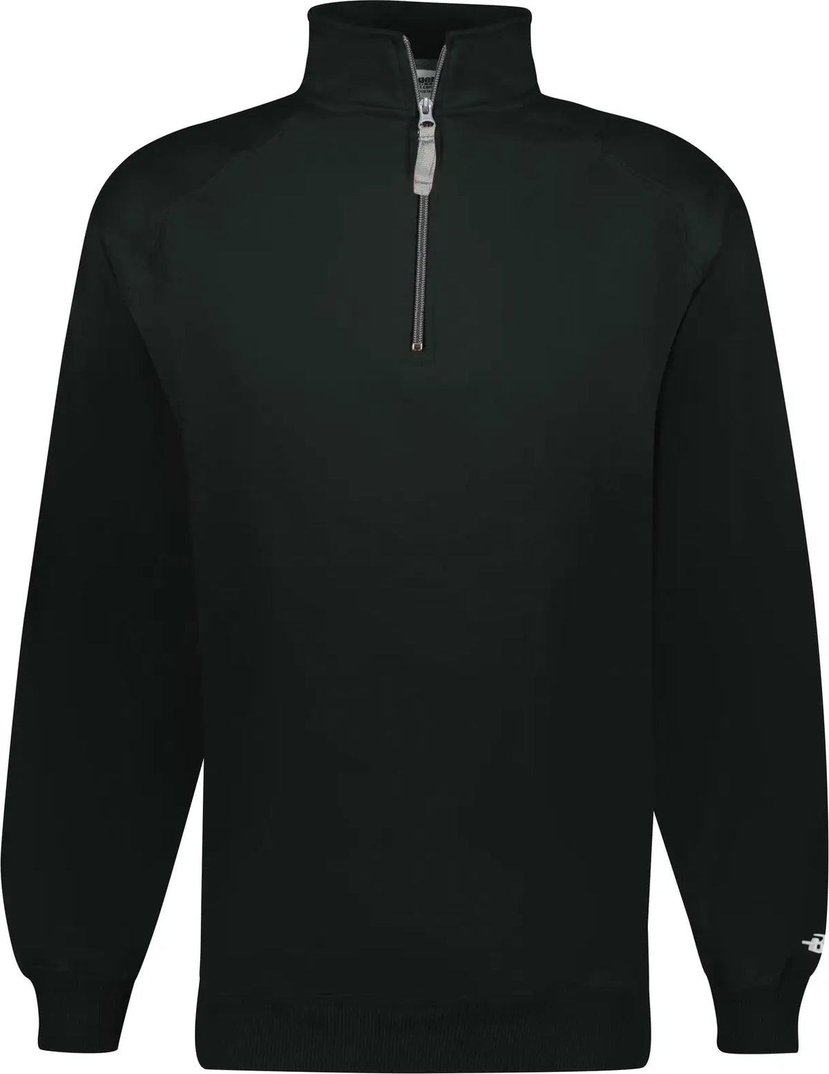 Badger Sport 1286 1/4 Zip Fleece Pullover - Black
