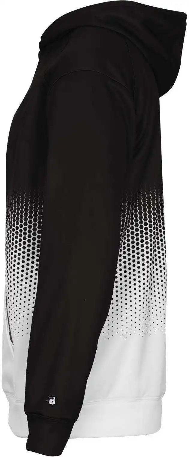 Badger Sport 1404 Hex 2.0 Hoodie - Black
