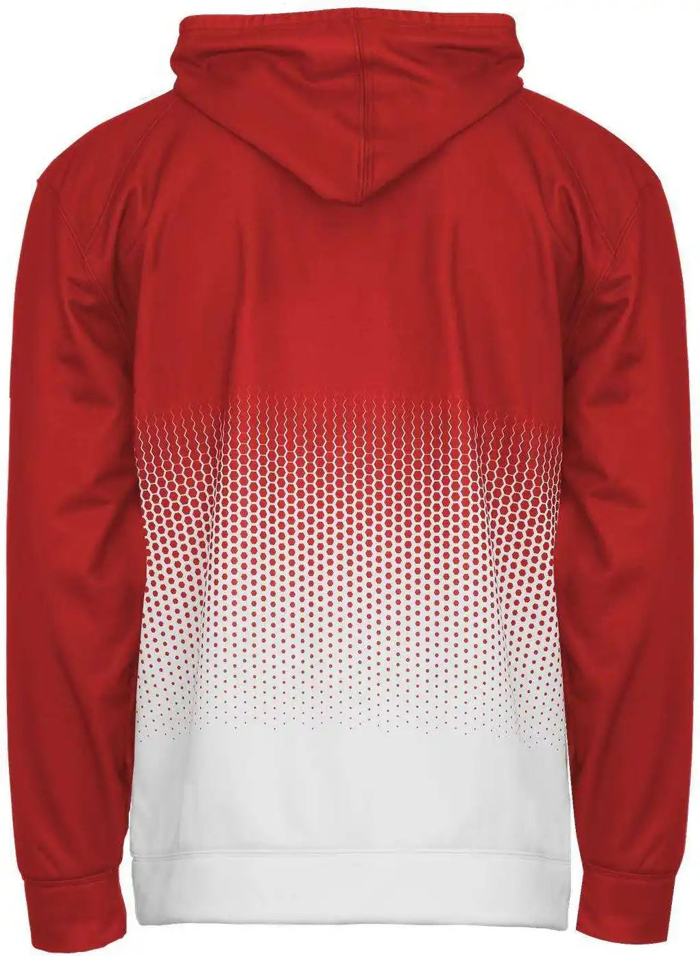 Badger Sport 1404 Hex 2.0 Hoodie - Red