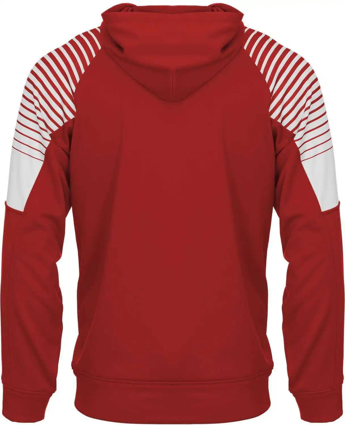 Badger Sport 1405 Lineup Fleece Hoodie Red