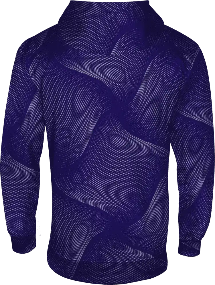Badger Sport 1413 Warp Hoodie Purple