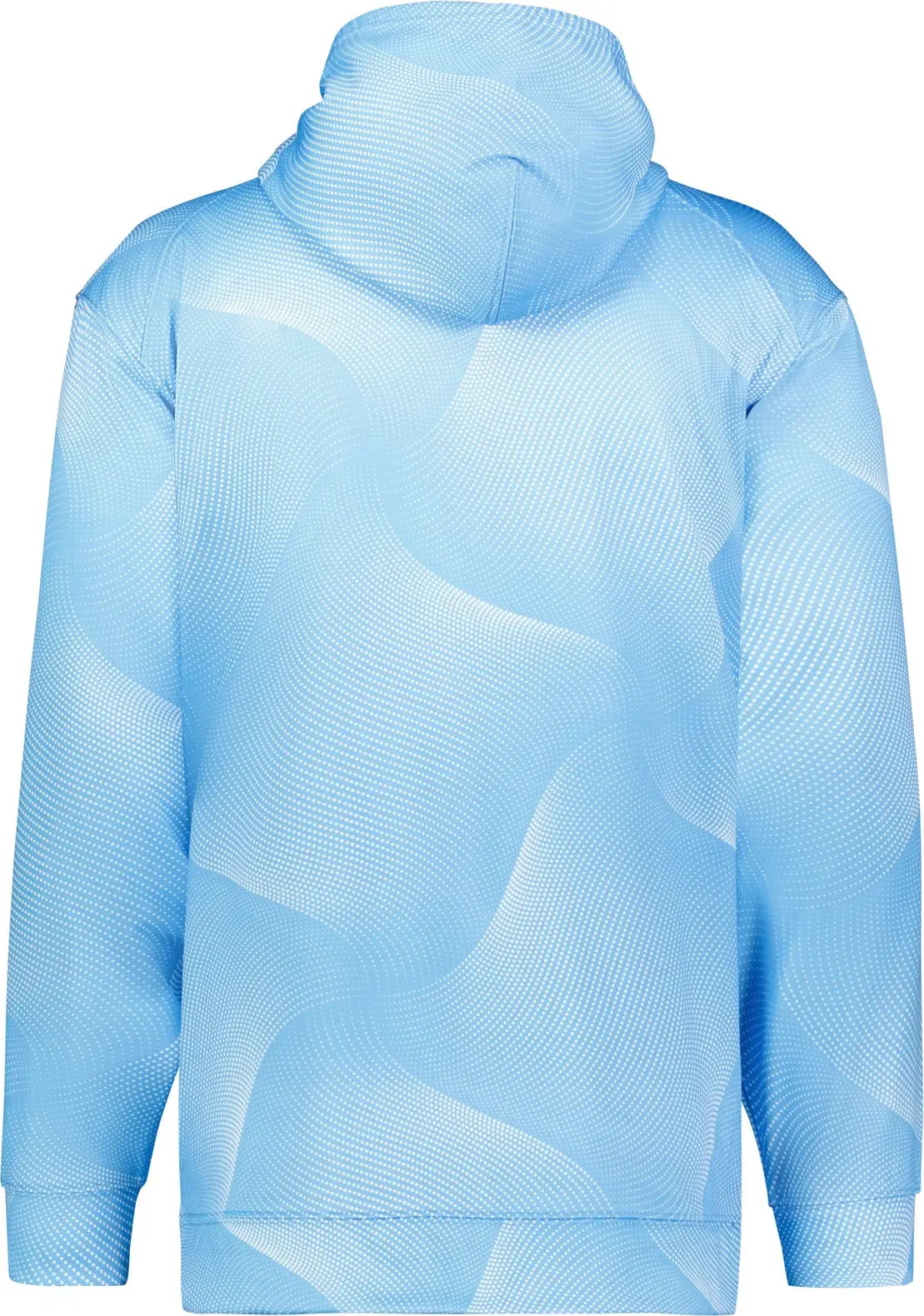 Badger Sport 141300 Warp Fleece Hoodie - Columbia Blue