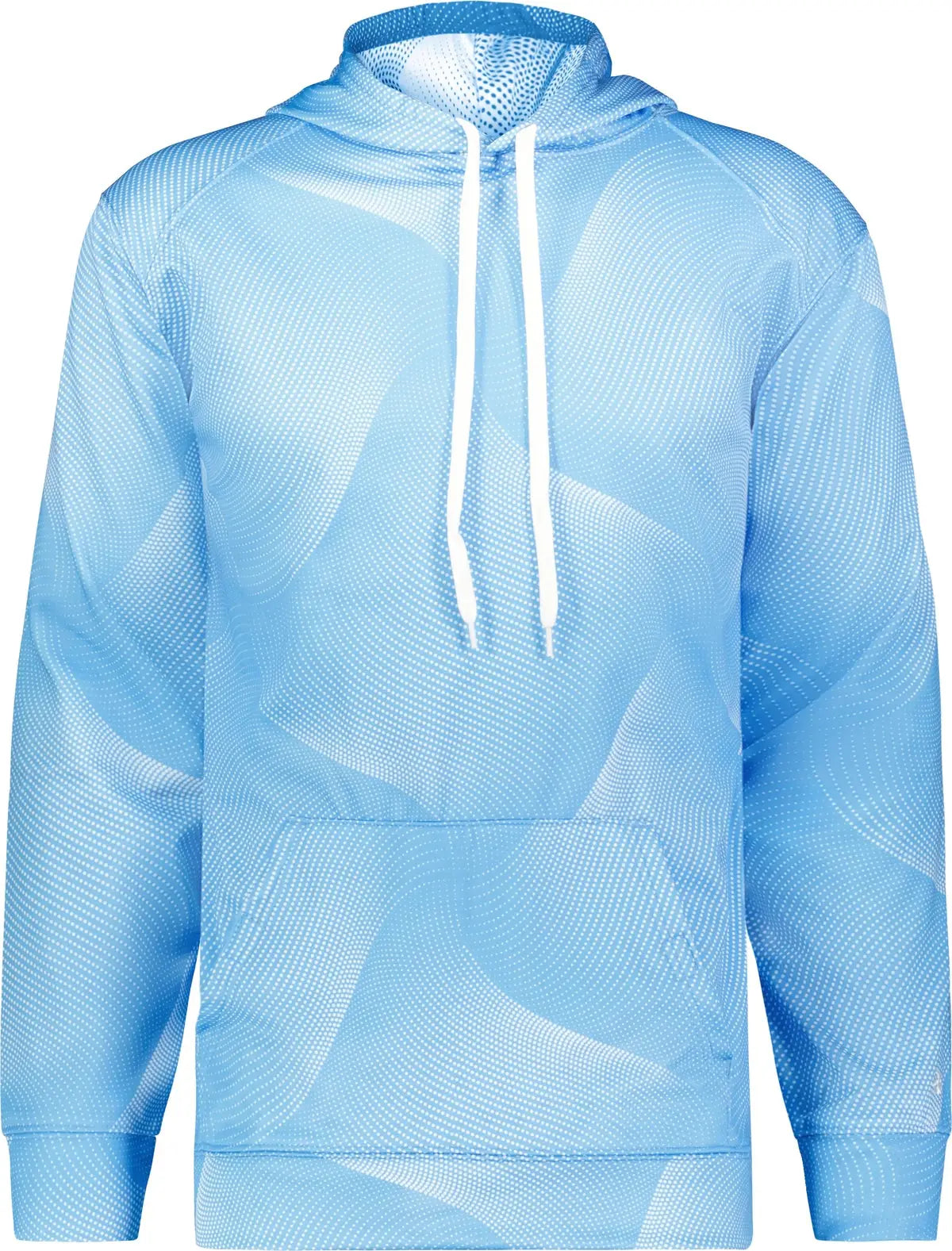 Badger Sport 141300 Warp Fleece Hoodie - Columbia Blue