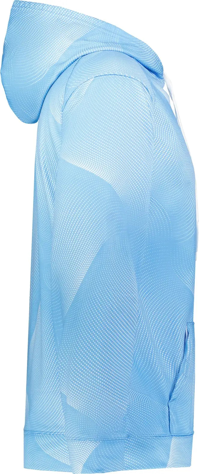 Badger Sport 141300 Warp Fleece Hoodie - Columbia Blue