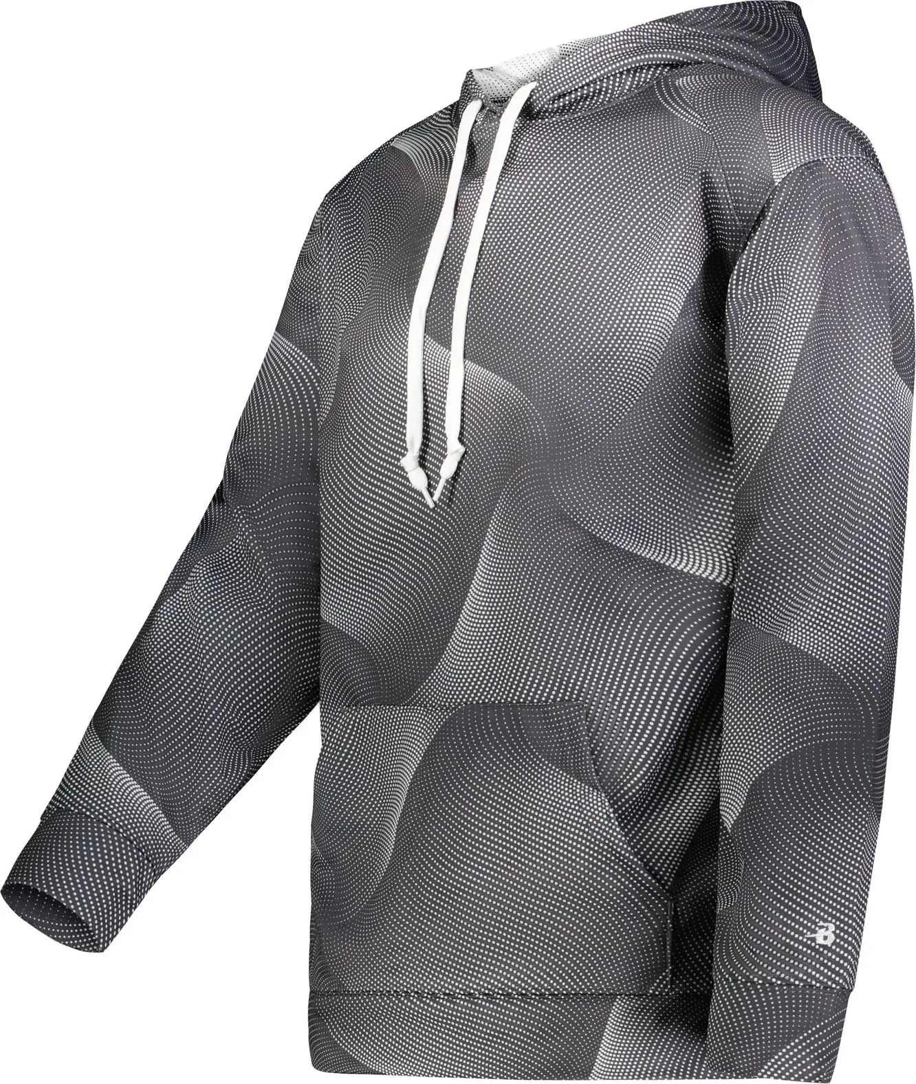 Badger Sport 141300 Warp Fleece Hoodie - Graphite